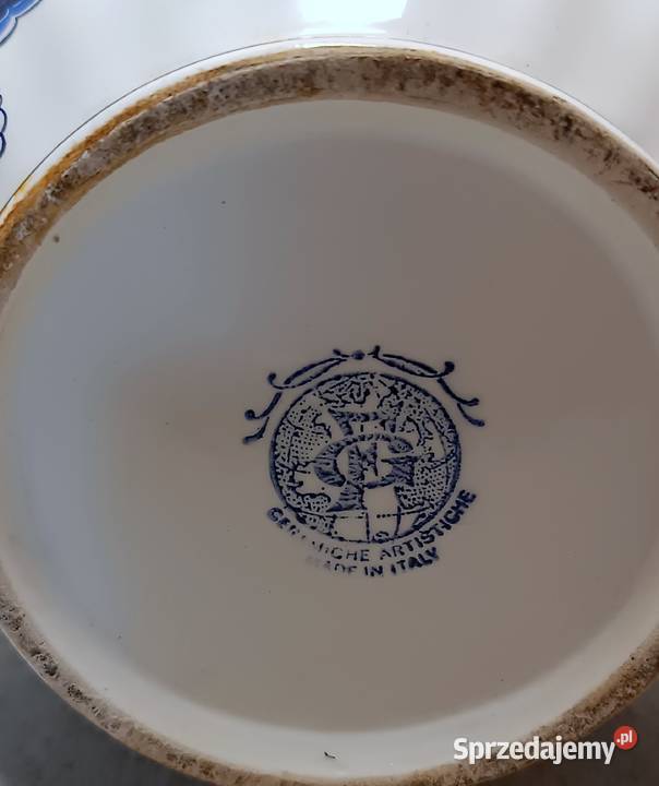 FG ceramiche artistiche Italy chinoiserie Wazon Porcelana i szkło sprzedam