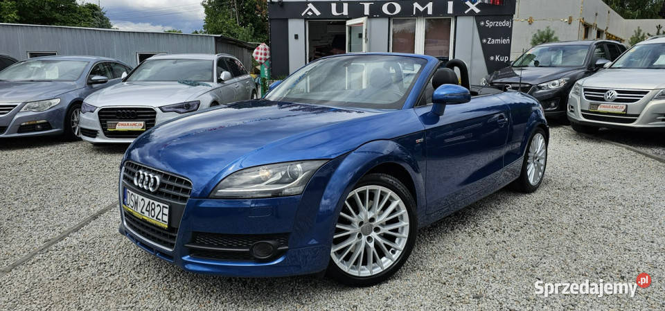 Audi TT Roadster Śliczne Audi TT Cabrio 18b 160 światła do jazdy dziennej