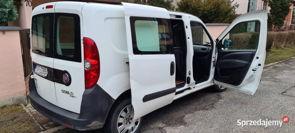 fiat Doblo Maxi vat 1 14 benzyna turbo gaz 12zl klimatyzacja