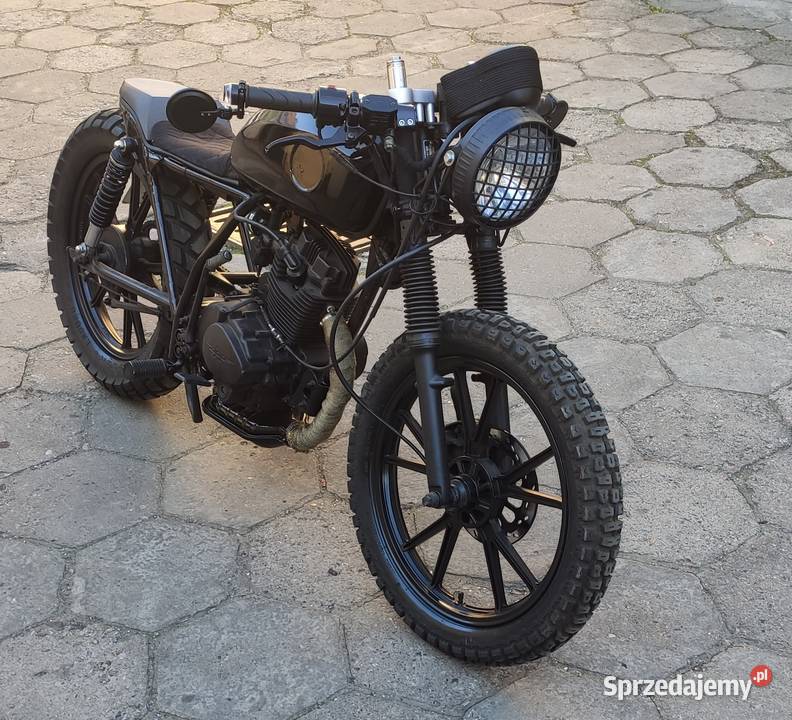 Cafe racer scrambler bobber Zipp zv 125 Szczecin