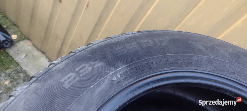 2 opony zimowe 2355517 nokianokazja Samochodowe małopolskie Kraków