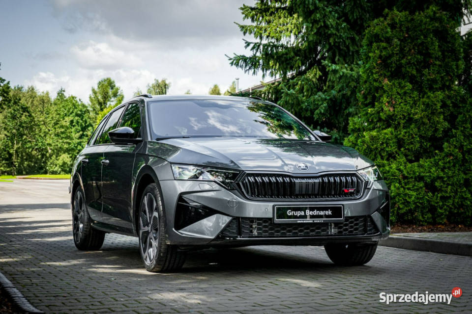 koda Octavia Combi RS 20 TSI 265 DSG IV 2020 podgrzewane fotele łódzkie Łódź