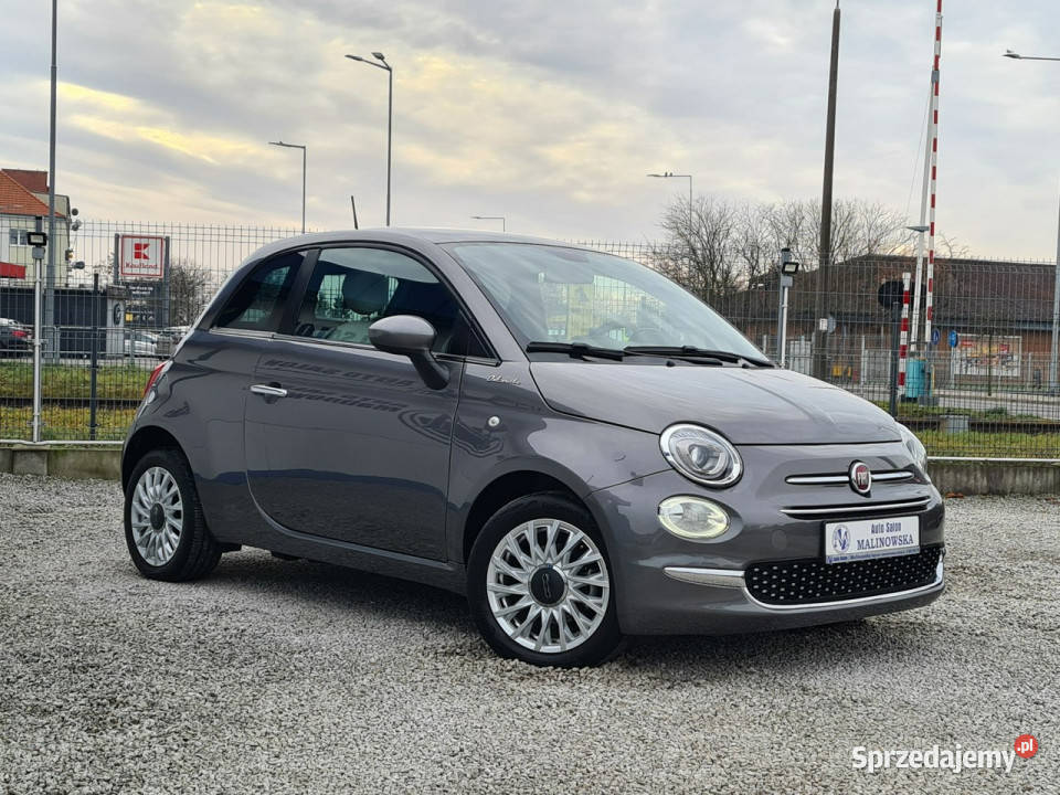 Fiat 500 33 SzklanyDach Klimatyzacja Led centralny zamek Wągrowiec