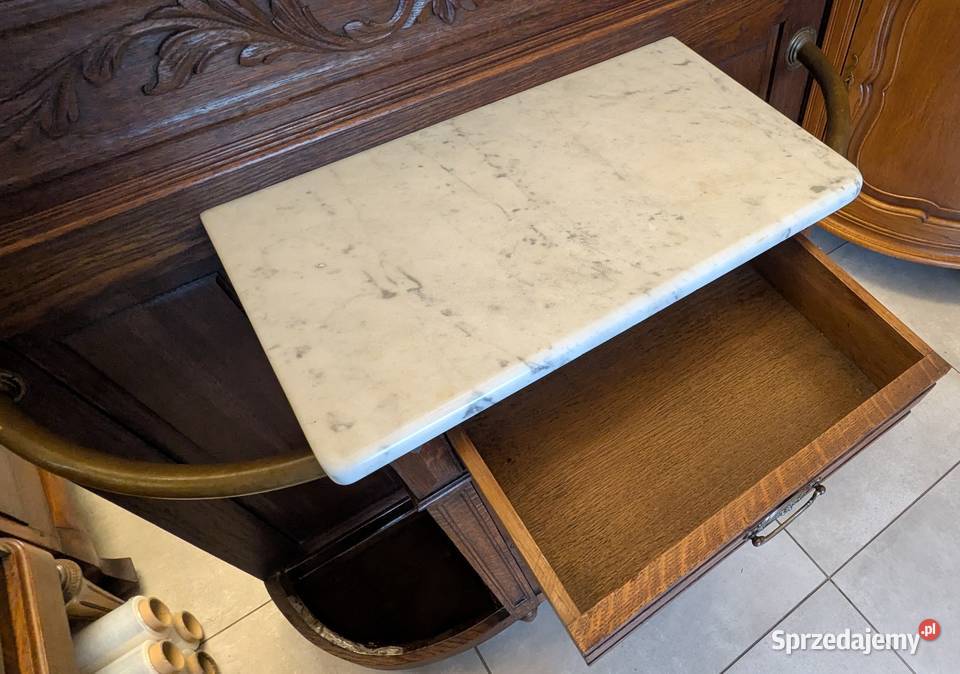 Piękna dębowa garderobawieszak secesyjnysklep Dąbrowa Górnicza