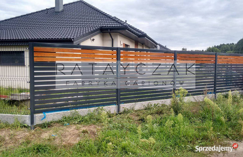 Nowoczesne OGRODZENIA PALISADOWE PRODUCENT Toruń