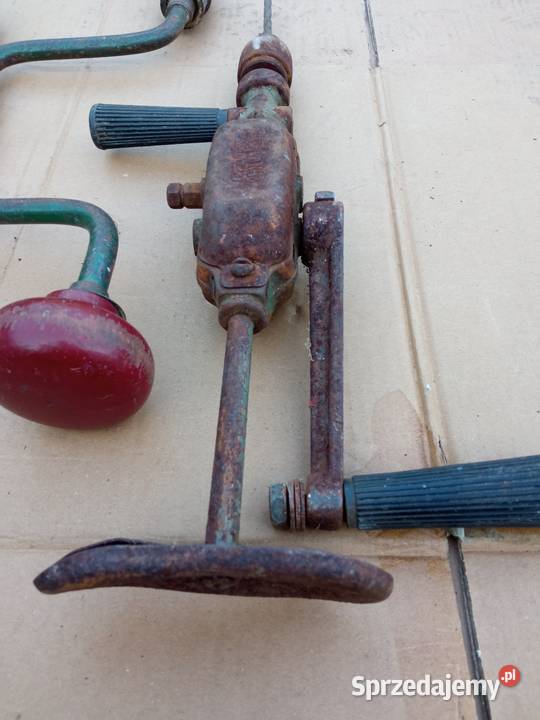 Kolekcjionerskie stare wiertarki ręczne 3 Sosnowiec