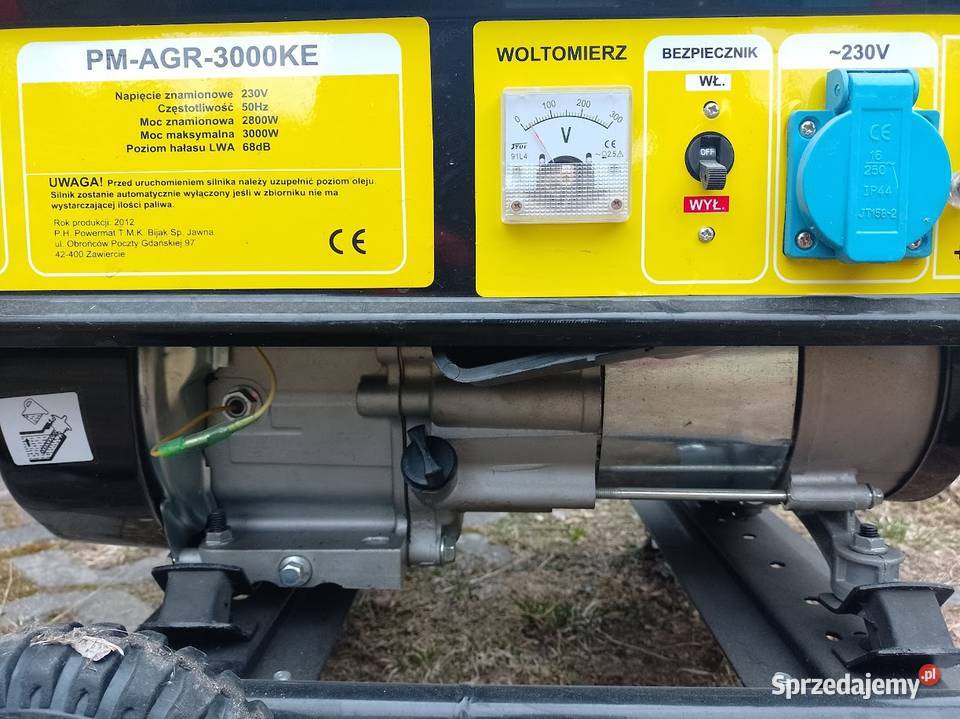 Agregat prądotwórczy Powermat 3000 W Narzędzia