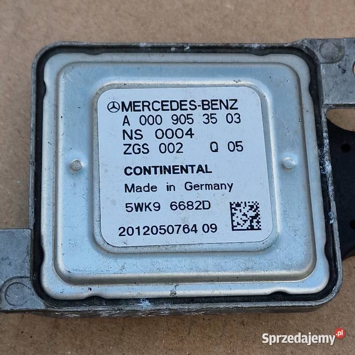 MERCEDES CZUJNIK NOX SONDA LAMBDA A0009053503 Bieleń