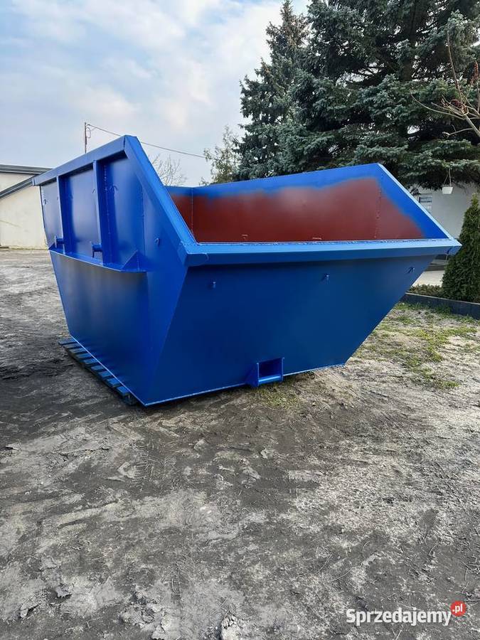 Kontener mulda 7 m3 asymetryczna pojemnik na Niedrzew Pierwszy sprzedam