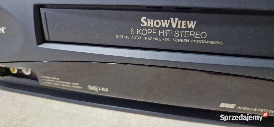 Medion VideoVHS 6 głowic MD 9023 MD9023 VHS Międzychód