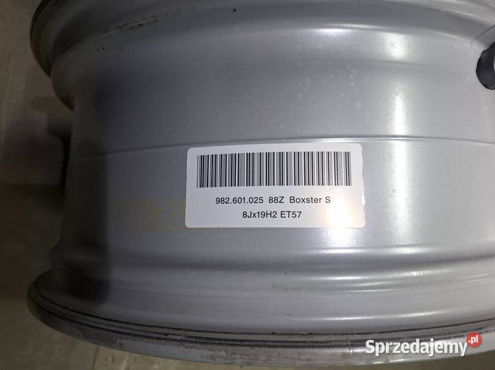 Alufelga porsche boxsterS 982 8Jx19H2 et57 Kraków