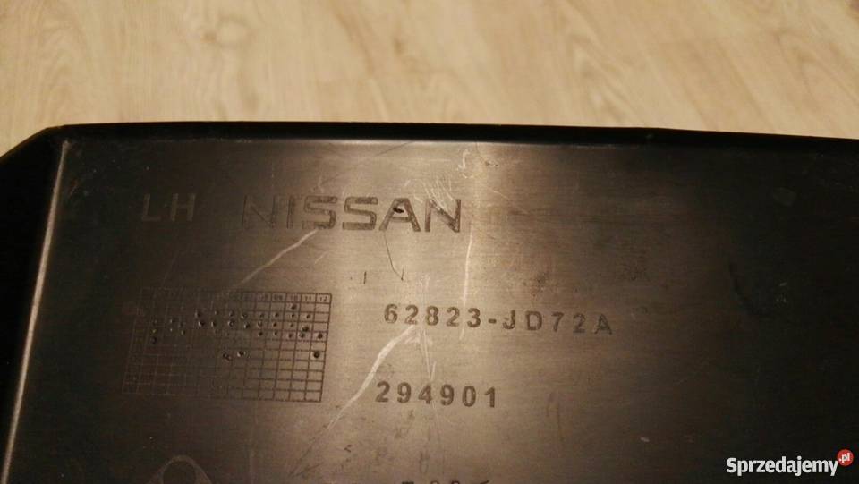 NISSAN QASHQAI OSŁONA CHŁODNIC KIEROWNICA Międzychód