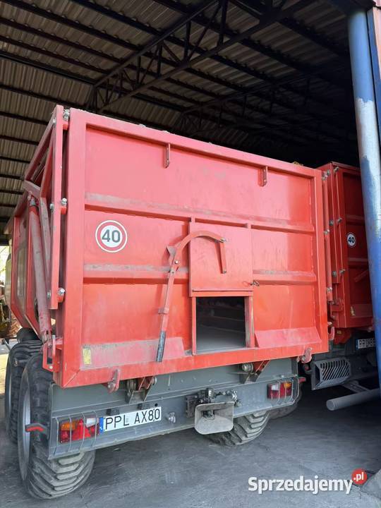 Przyczepa skorupowa 14T Umega SPC 14 tandem Pleszew