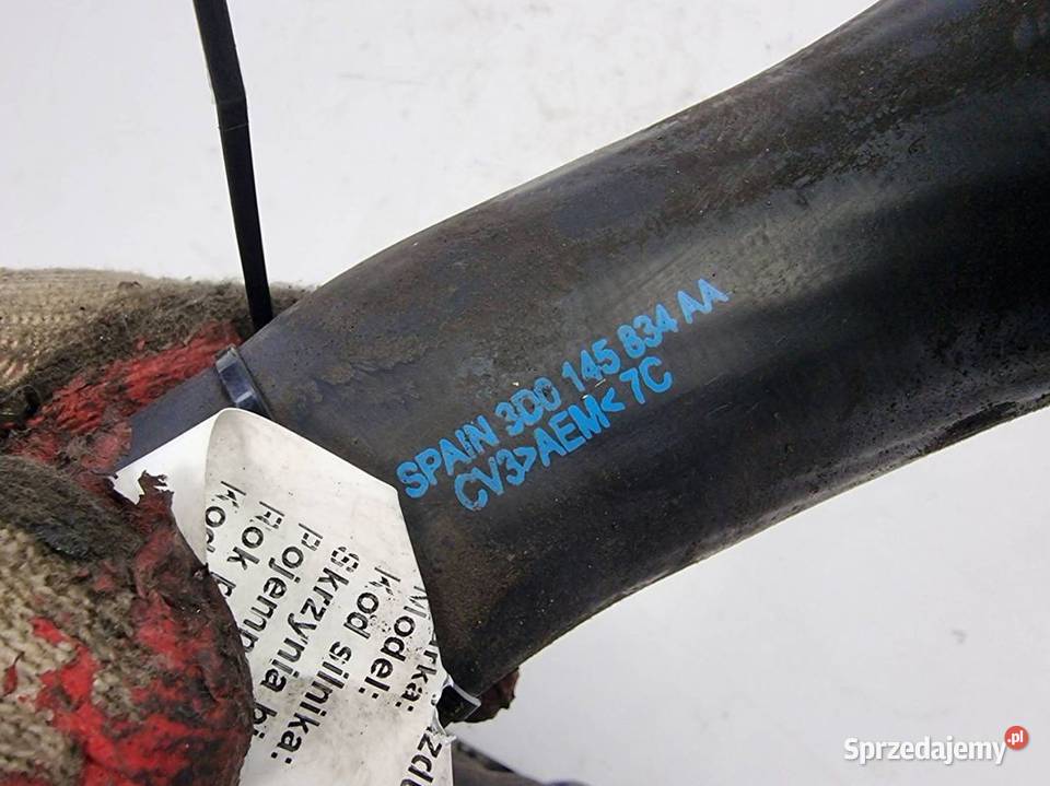 PRZEWÓD RURA DOLOT VOLKSWAGEN PHAETON Lipno