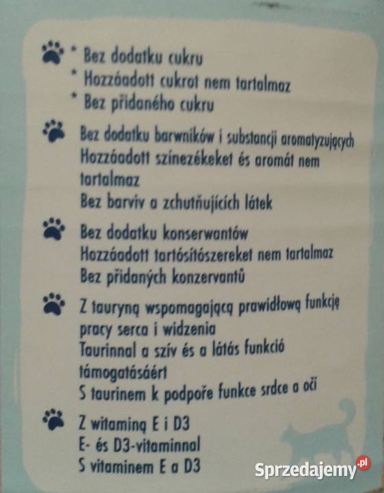 Winston Karma kotów bez cukru z WOŁOWINĄ puszka opolskie