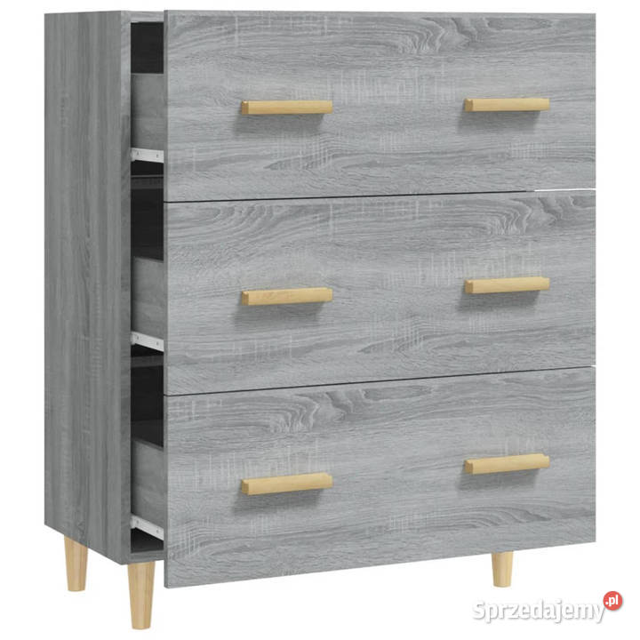Szafka szary dąb sonoma 70x34x90 materiał Warszawa