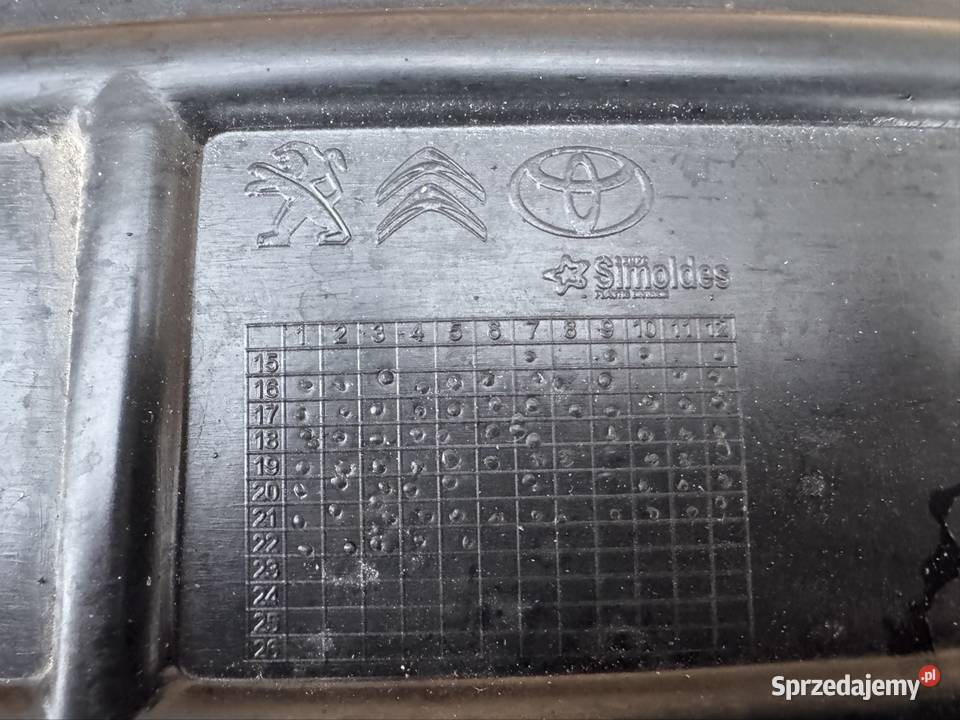 Nadkole przód lewe lh expert Jumpy 3 III proace wielkopolskie