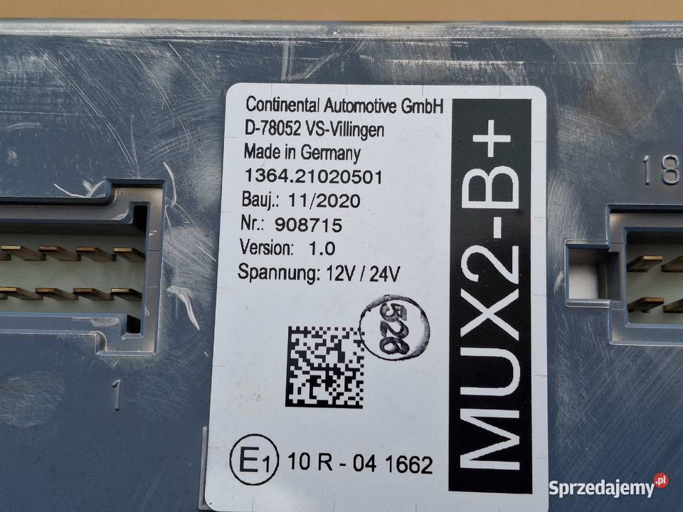 SCANIA AUTOBUS K N F STEROWNIK MODUŁ MUX MUX2 B Bieleń sprzedam