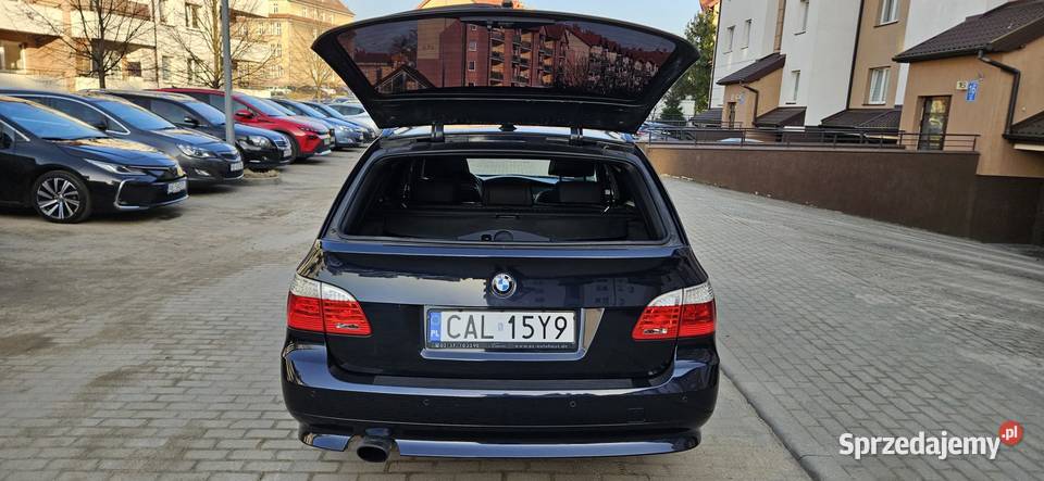 Bmw E61 lift 2009r 20 benz stan wzorowy bogata centralny zamek Seria 5 Elbląg