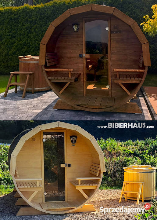 SAUNA Ogrodowa 400 Okno 50 PRZEBIERALNIA Sauny Nowy Targ