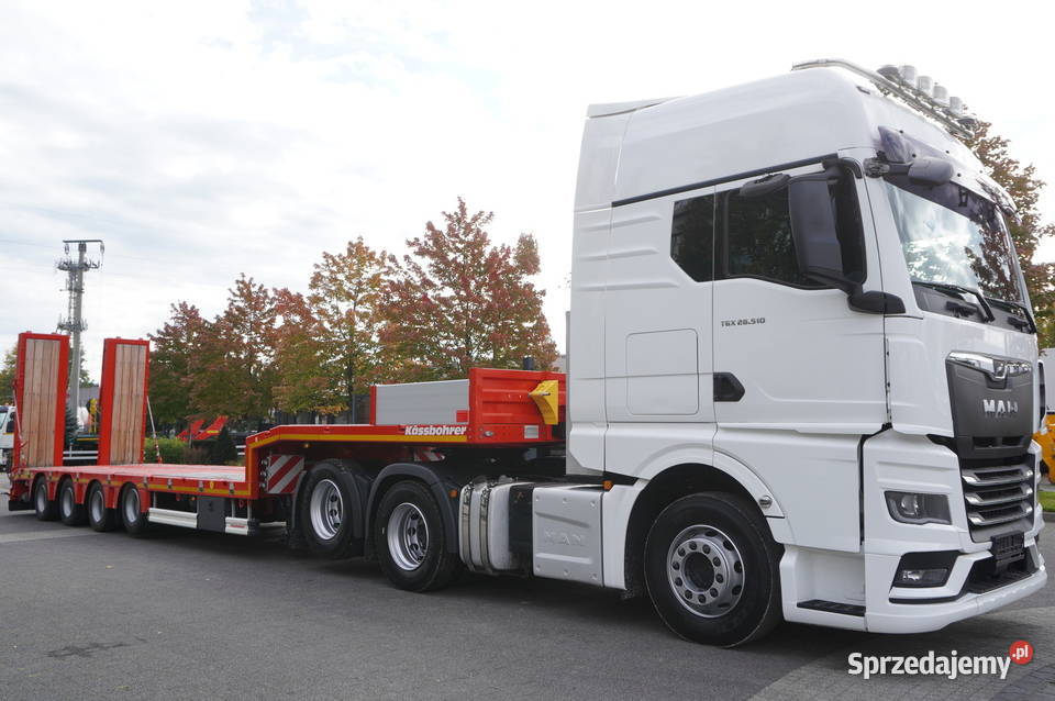 MAN TGX 28510 6x2 FABRYCZNIE NOWA NACZEPA małopolskie Kraków sprzedam