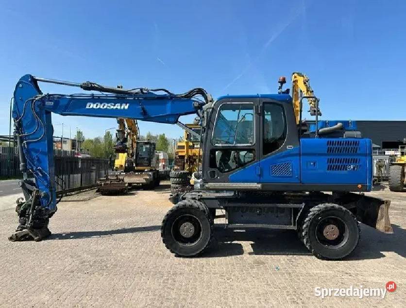 Koparka kolowa Doosan DX170W Szybkozłącze Koparki Warszawa