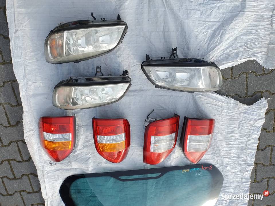 Szyba drzwi tylna lewa i prawa Opel Zafira Zahajki-Kolonia sprzedam