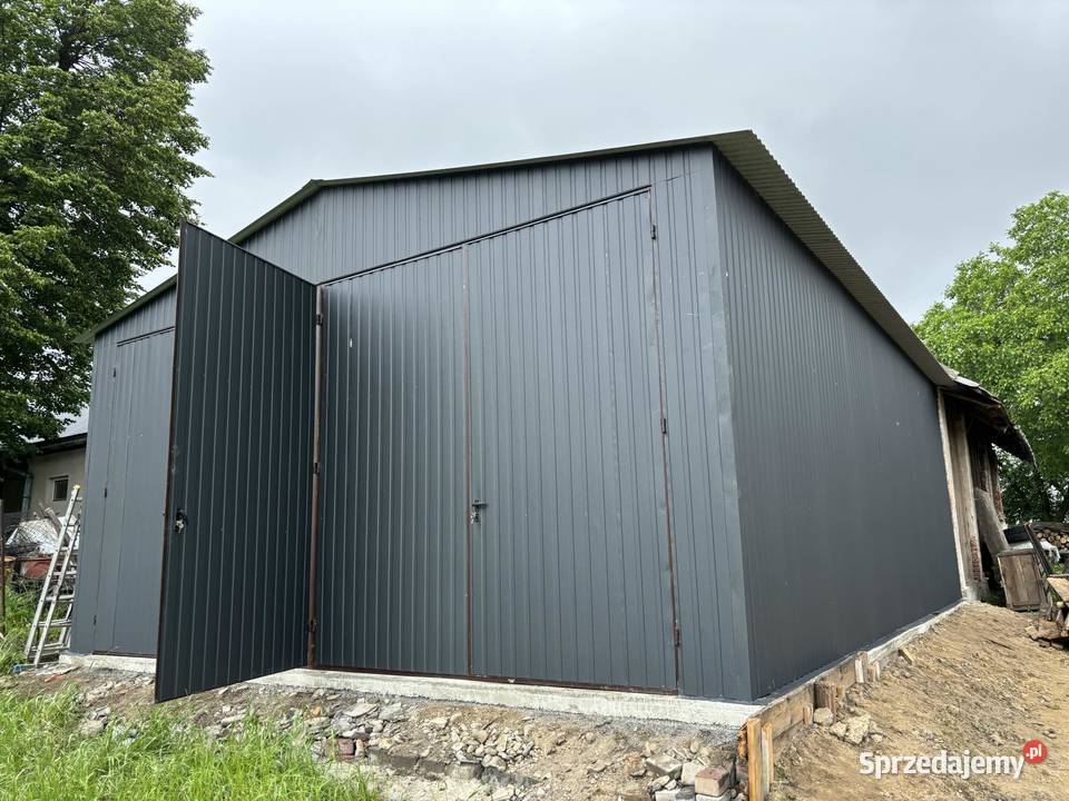 Duży Garaż BlaszanyWIATA HALA SchowekMagazyn Skierniewice