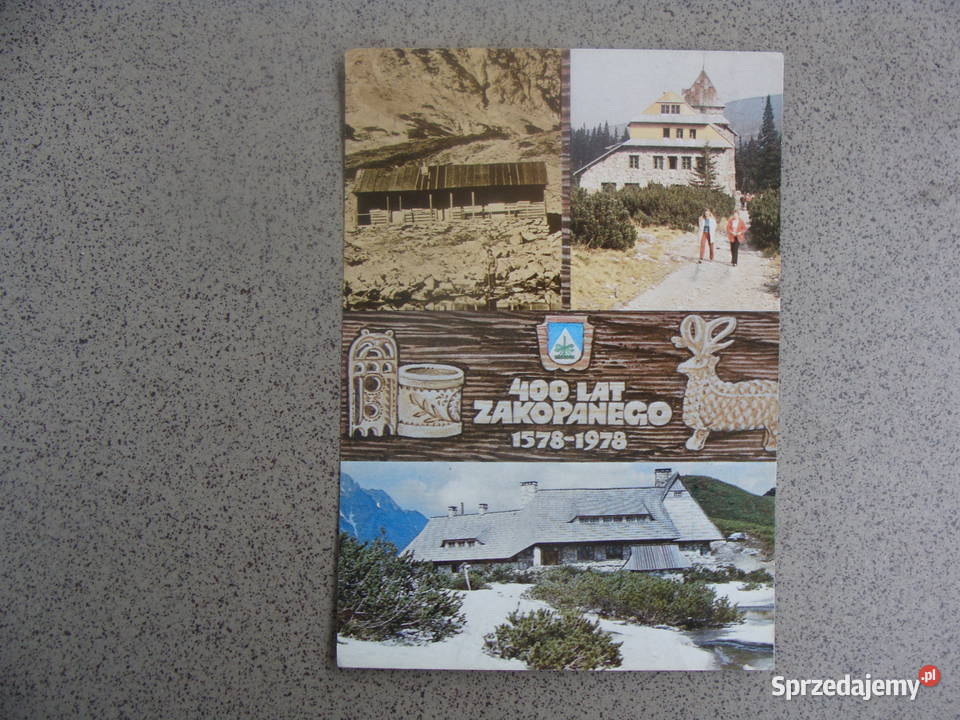 Pocztówka Zakopane 1978 wielkopolskie Poznań