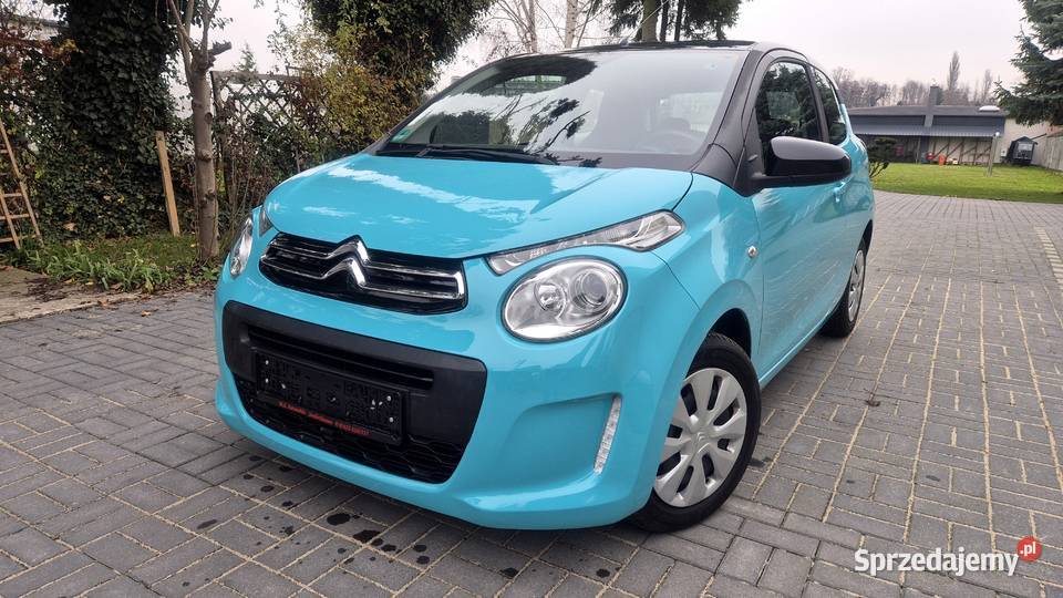 Citroen C1 Klima Czarny Dach 1 Właściciel Silnik manualna Elbląg