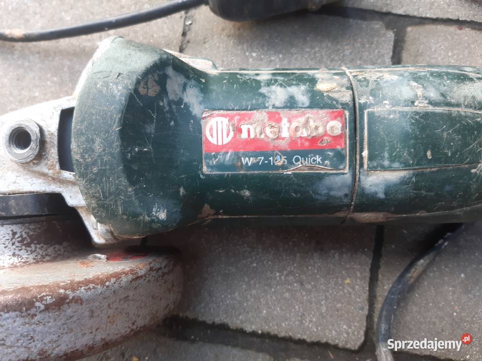 Szlifierka kątowa Metabo W7125 quick 1999 r