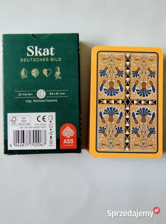 Karty do gry w skata Pozostałe śląskie