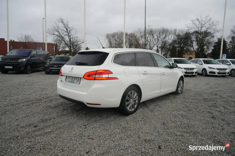Peugeot 308 15 BlueHDi130 Allure Pack Salon Fvat 4/5 Poznań