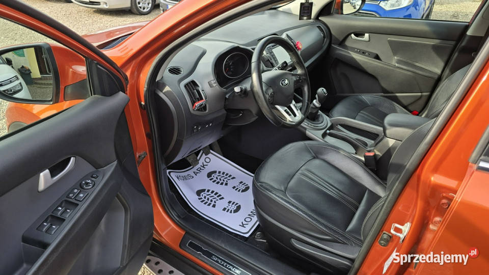 Kia Sportage skóry kamera 2x alu III 20102015 ASR (kontrola trakcji) Zieleniewo