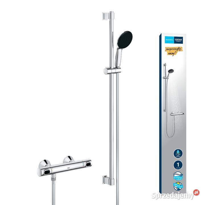Bateria prysznicowa Grohe Precision Flow srebrny podkarpackie