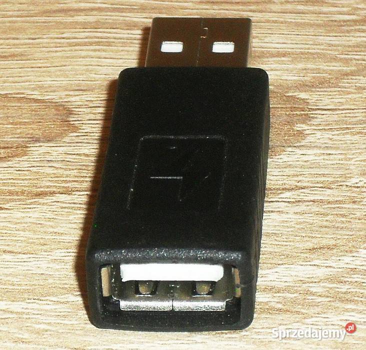 Adapter USB 20 MF TypA męski na TypA żeński Data przejściówki Gliwice sprzedam