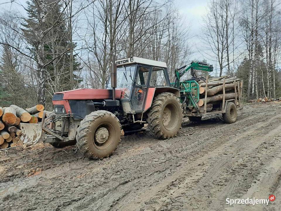 Przyczepa leśna Ustrzyki Dolne