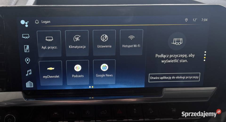Chevrolet Silveradio GMC Sierra radio lampy