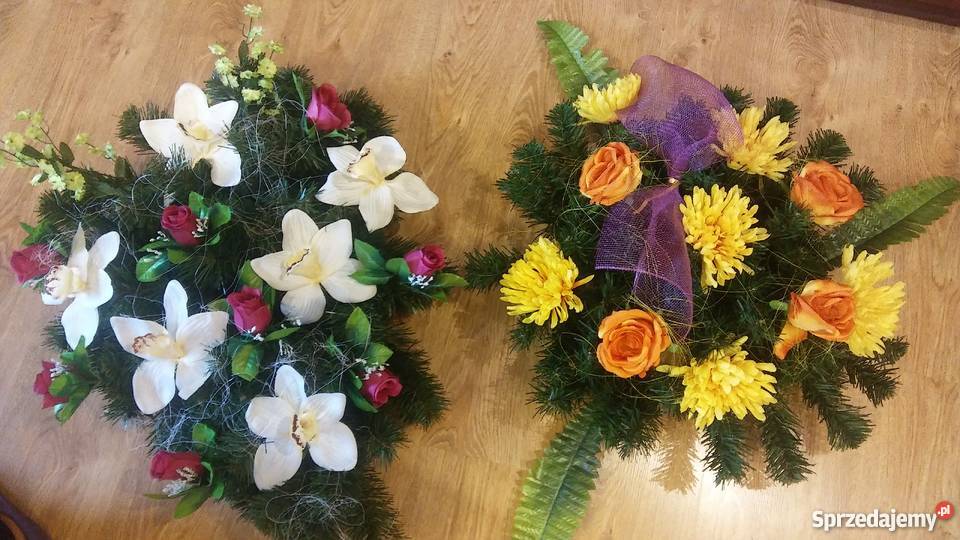 Wieńce wiązanki na cmentarz sprzedaż Lublin