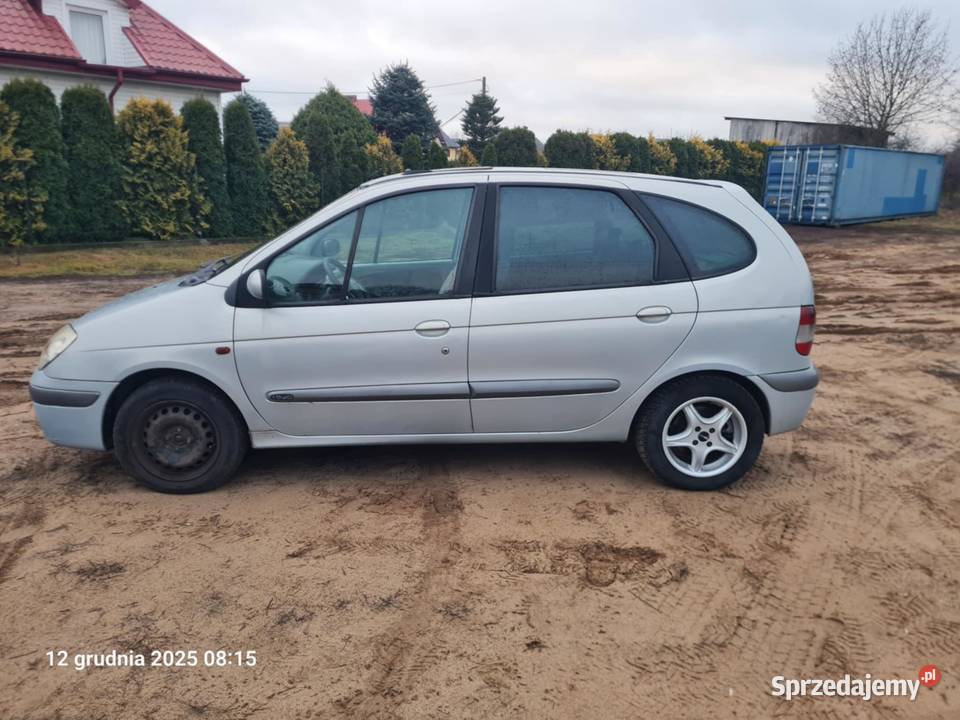 SCENIC sprawny z opłatami 2001r 337000km Grajewo