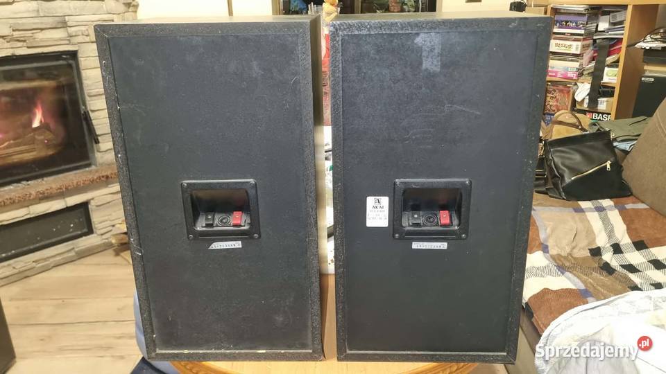 Kolumny stereo AKAI SR1040 2x40Watt 8ohm 1979 Warta