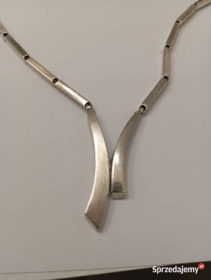 Komplet srebrny naszyjnik i kolczyki Biżuteria Radom