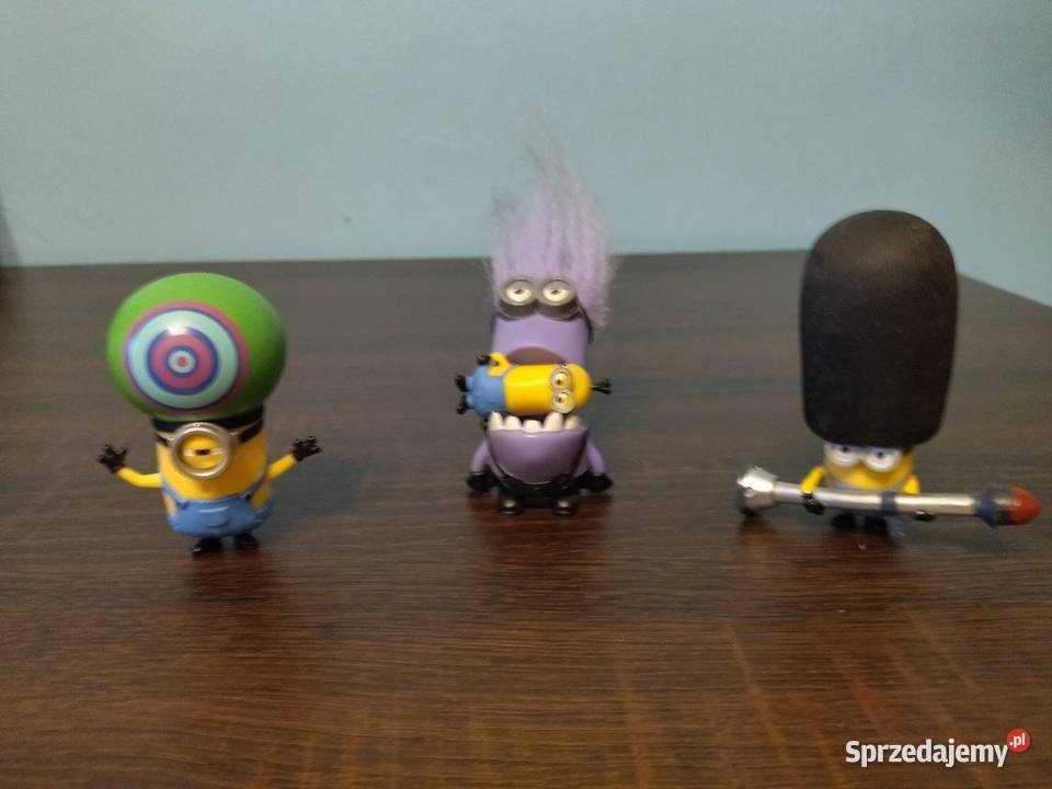 Minionki figurki mało spotykane dolnośląskie