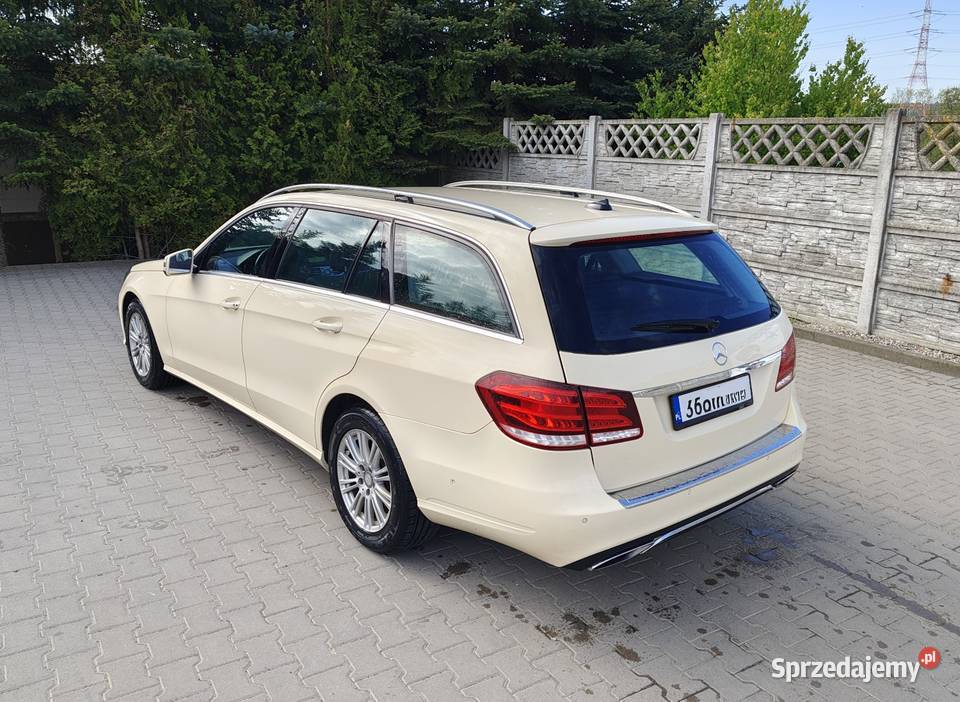 Mercedes E200 CDI super stan ZAMIANA czujnik zmierzchu Poznań