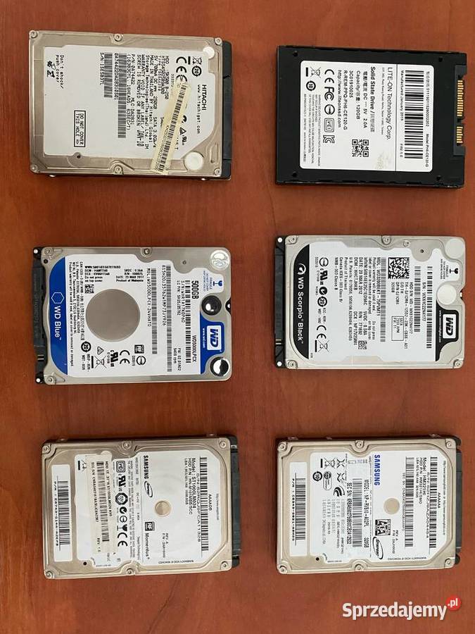 Syndyk sprzeda dyski twarde 250GB 1000 GB Syndyk sprzeda Pruszcz Gdański