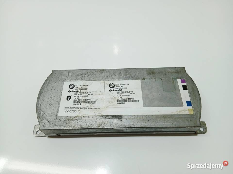 MODUŁ STEROWNIK BLUETOOTH BMW X3 E83 LCI 9181881 Strzyżewice