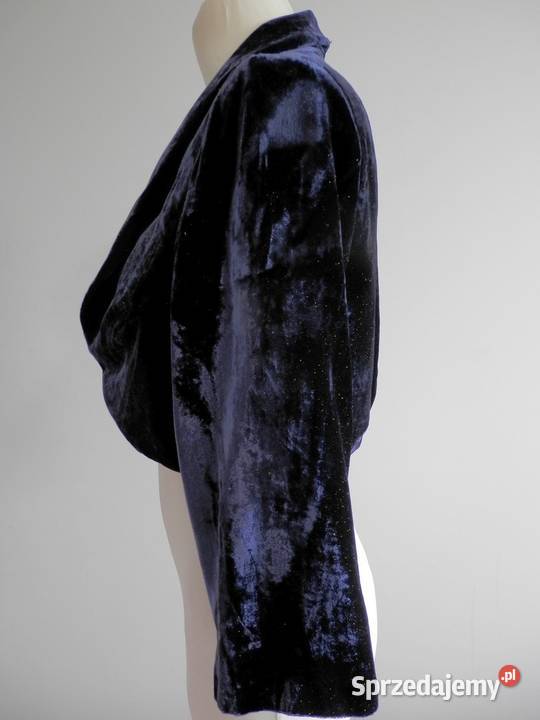 Marynarka Deni Cler Bolerko Narzutka Jedwabna Marynarki i żakiety