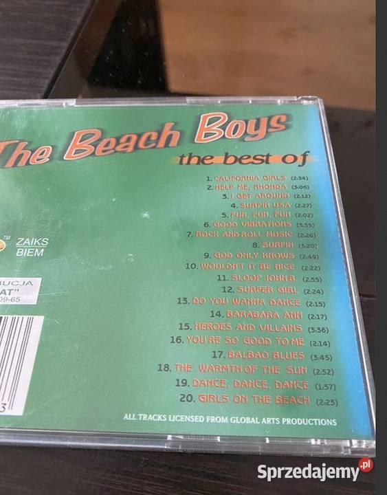 The beach boys the best of CD warmińsko-mazurskie Olsztyn
