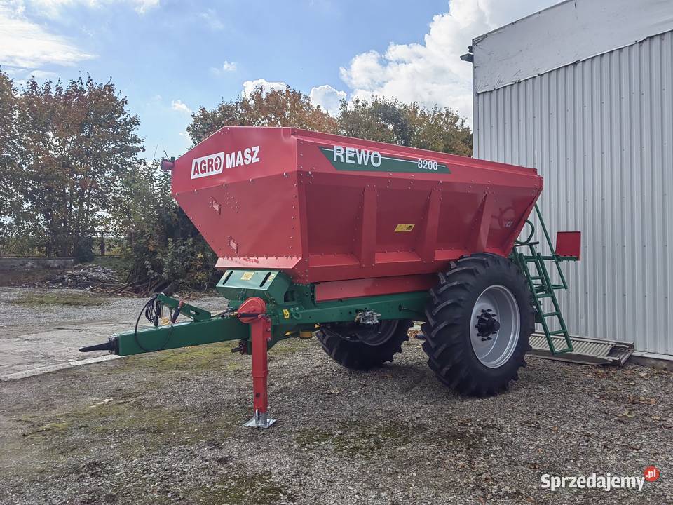 Rozsiewacz wapna AGROMASZ REVO 8200 lubelskie sprzedam