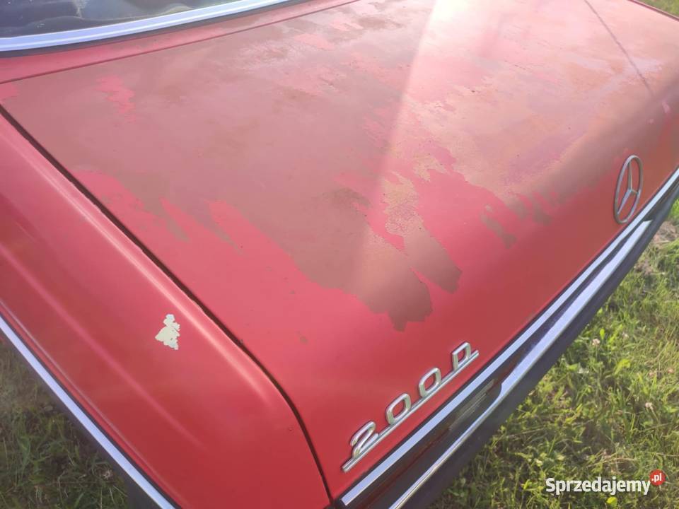 Mercedes W123 20D Beczka pali jeździ mazowieckie